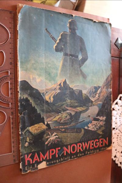 Zeitschrift Kampf um Norwegen - Erinnerungsblatt Feldzug 1940
